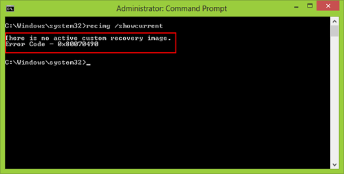 Windows 8 Administrative Command Prompt